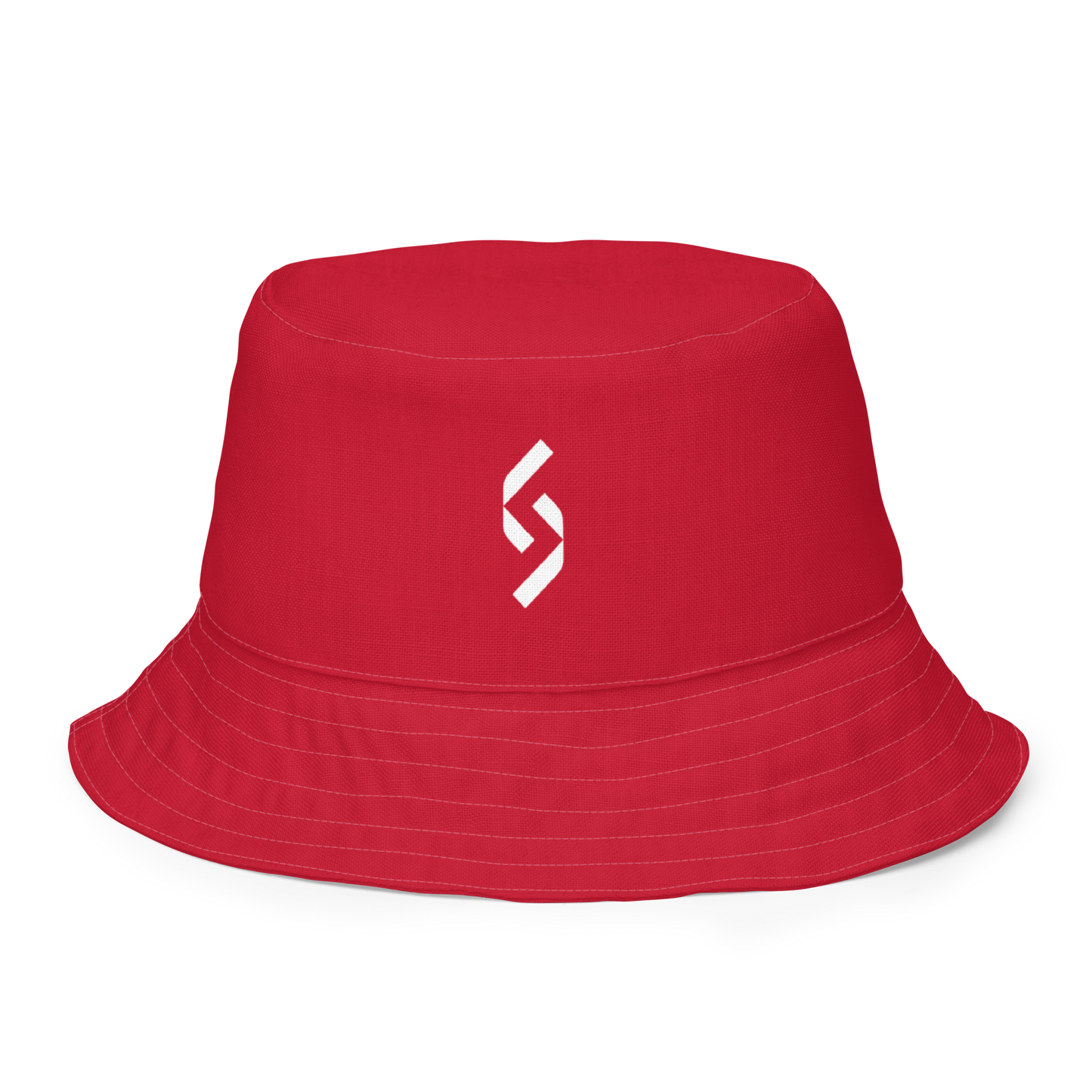 Red Reversible Bucket Hat