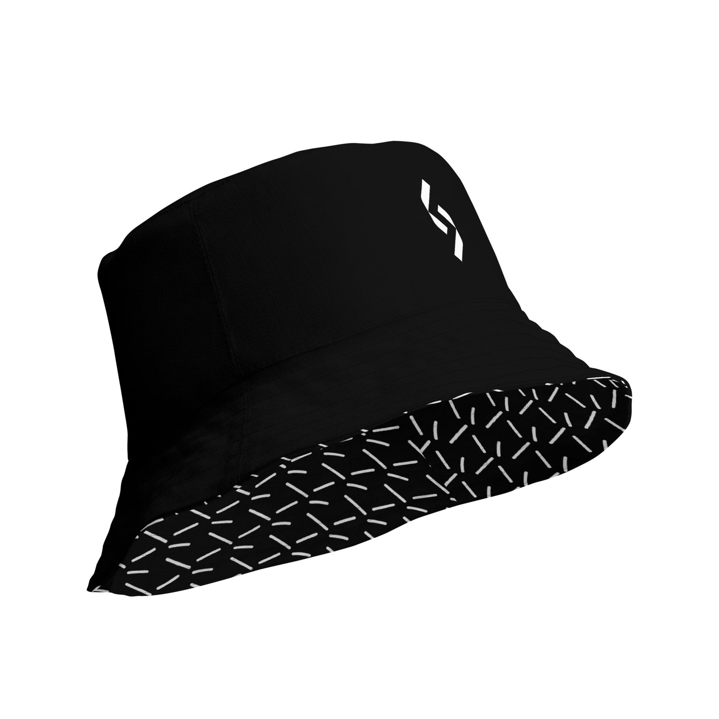 Black Reversible Bucket Hat